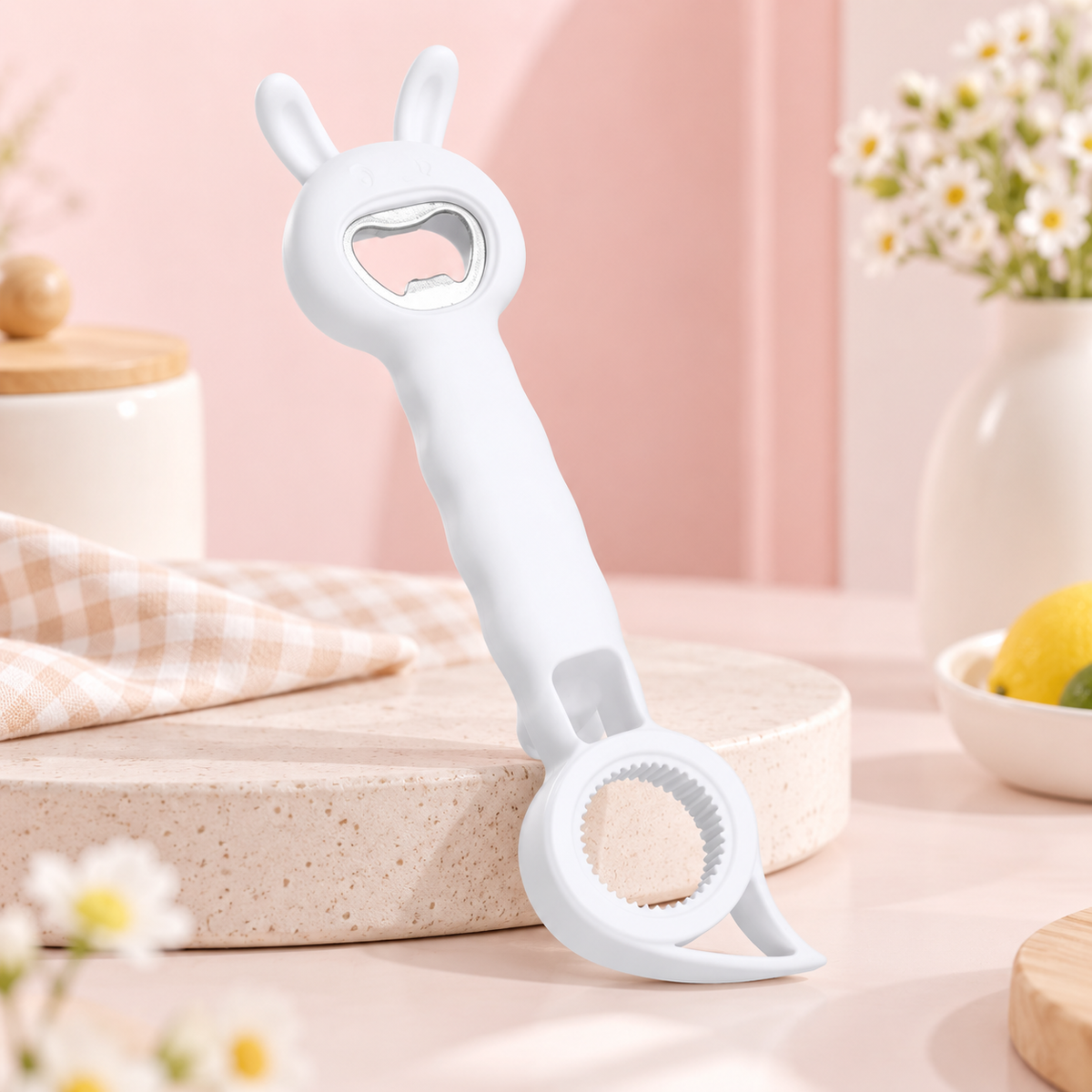 4-in-1 Cute Cartoon Multifunctional Bottle & Jar Opener 🧸