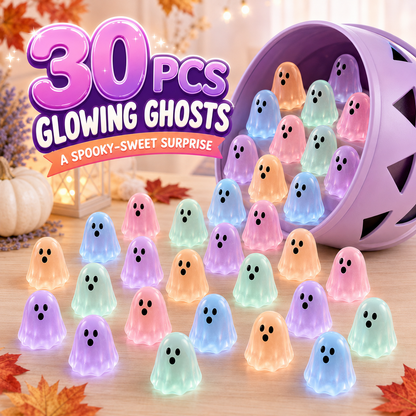 👻 Glow-in-the-Dark Mini Ghosts | Cute DIY Halloween Resin Figurines