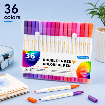 Double-Ended Multi-Functional Watercolor Pen