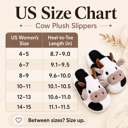 🐮 Cute Fluffy Cow Slippers | Your Daily Dose of Cozy & Smiles! ✨