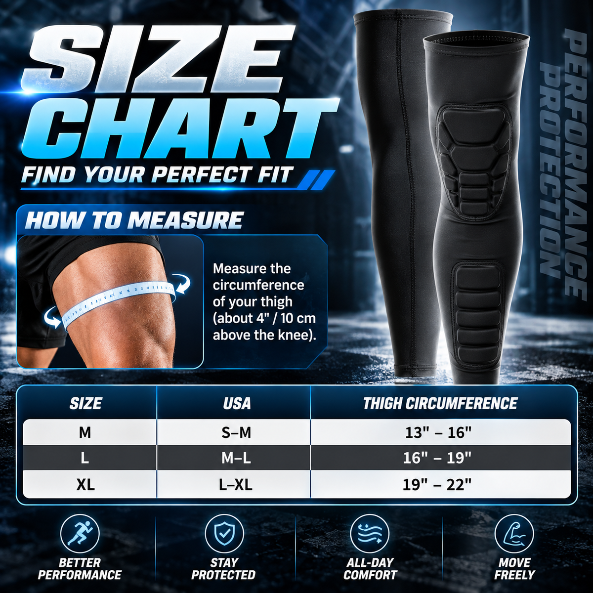 Pro Honeycomb Anti-Collision Full-Leg Compression Guard 🛡️