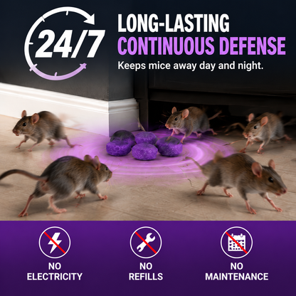 Natural Plant-Based Rodent Repellent Balls (12 Pack) 🌿