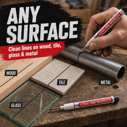 Precision Deep-Hole Marker Pen (20mm Long Nib) ✍️