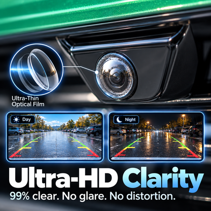 Anti-Rain & Scratch Car Camera Film (4-Pack) 💧🚘