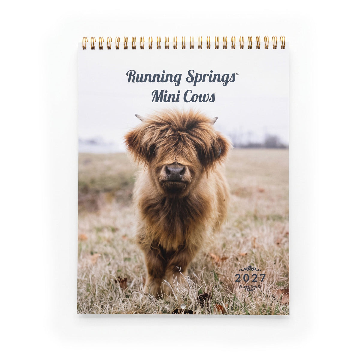 🐮 2027 Mini Farm Animal Wall Calendar – Adorable Farm Moments All Year Long