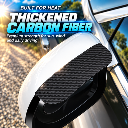 2-Pack Anti-Rain Rearview Mirror Visor & Convex Blind Spot Mirror🌧️