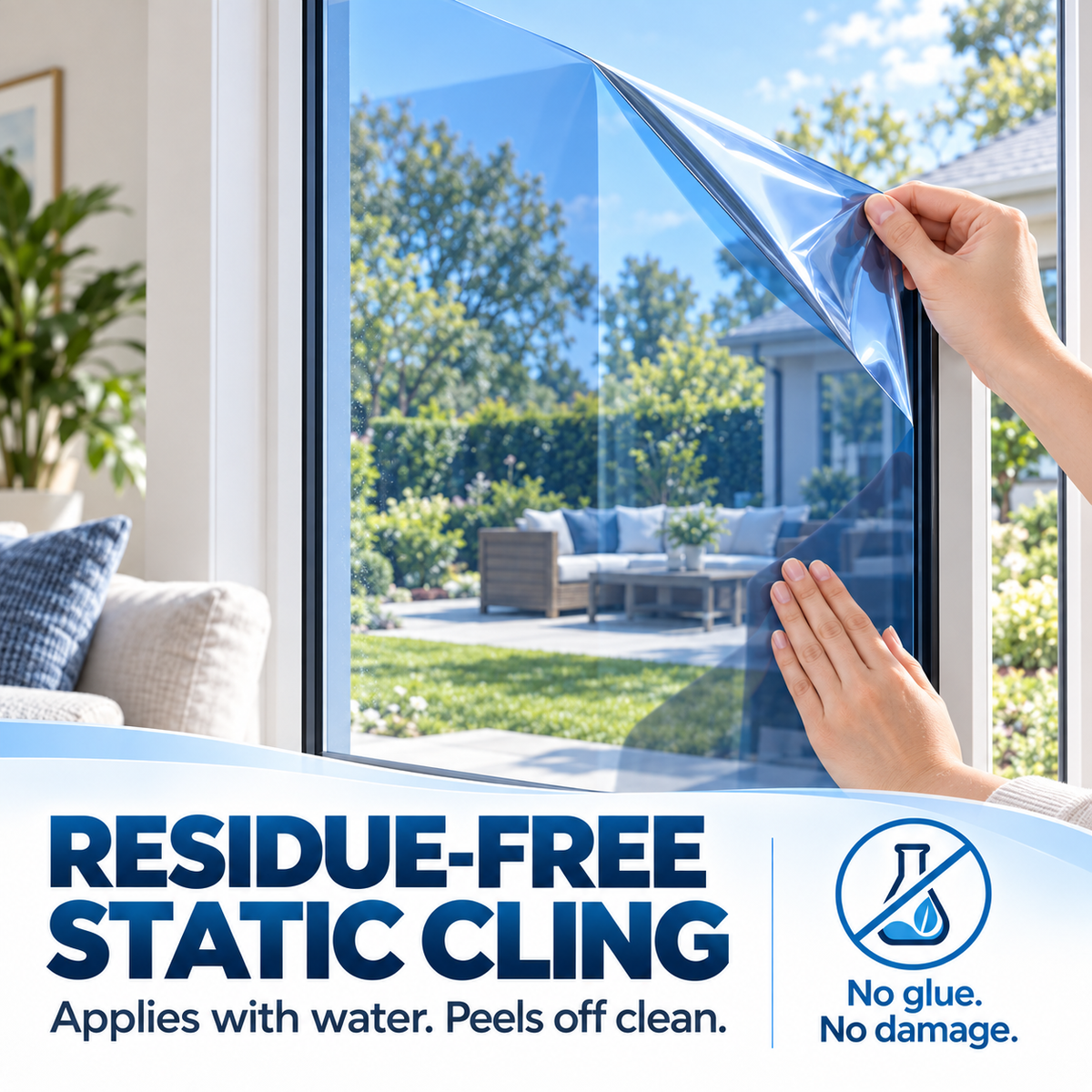 🌡️ Ultimate Summer Heat Rejection & Privacy Window Film