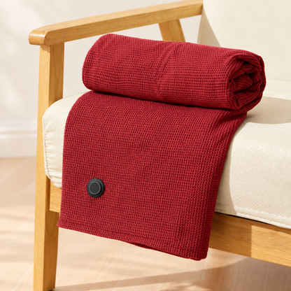 🔥 All-Day Warmth: 3-Mode USB Powered Electric Heating Shawl
