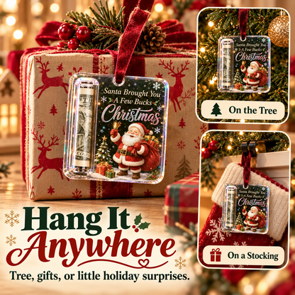 🔥🎄Christmas Cash Gift Ornament- Make Cash Feel Like A Real Christmas Gift💵