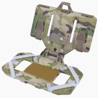 🛡️ Tactical MOLLE Foldable Navigation Board & Chest Phone Mount