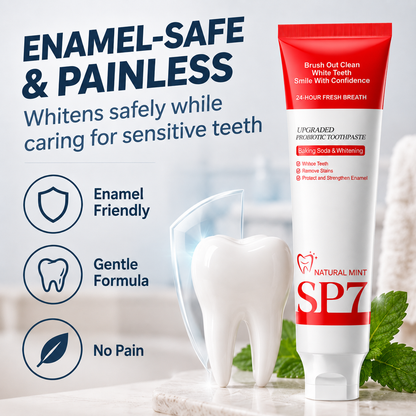 Advanced Probiotic Teeth Whitening & Fresh Breath Formula 😁