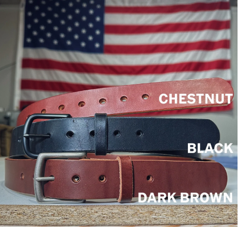 ⚒100% Handmade Full-Grain Buffalo Leather Belt – Built to Last