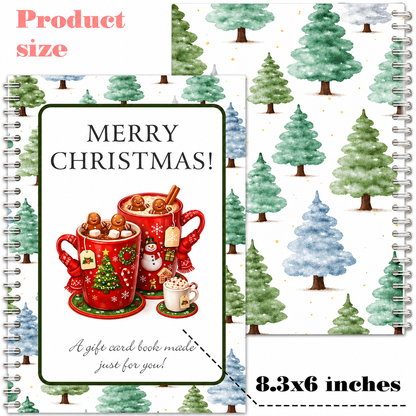🎅 Personalized Christmas Cash Holder Book – Creative Holiday Scavenger Hunt Gift 🎄
