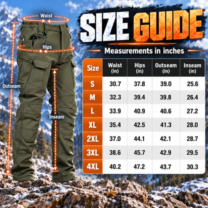 Winter Warm IX7 Cargo Tactical Pants ❄️