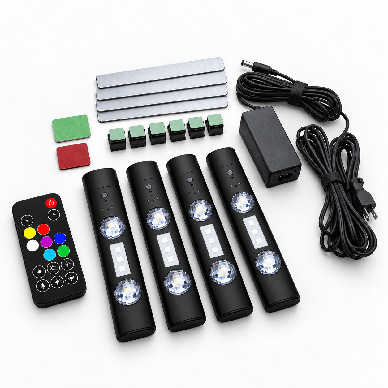 4 Lights + 1 Remote