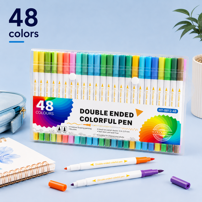 Double-Ended Multi-Functional Watercolor Pen