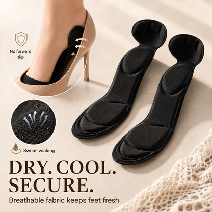 👠 Say Goodbye to Shoe Pain: 2-in-1 Heel Cushion & Insole Pads(Set of 2)