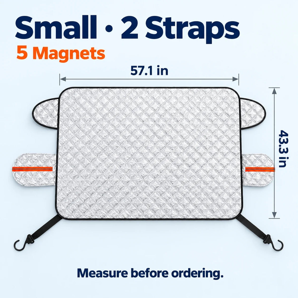 ❄️ Windshield Snow Cover + 2 Mirror Covers | Winter Ready