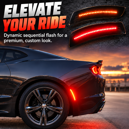 Plug & Play LED Side Marker Light Assembly for 2015-2023 Camaro 🚗