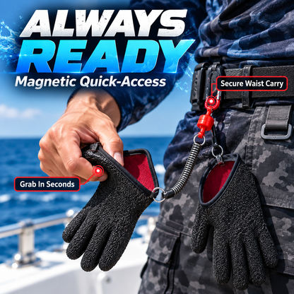 Pro Waterproof & Anti-Slip Fishing Glove for Secure Catch 🎣