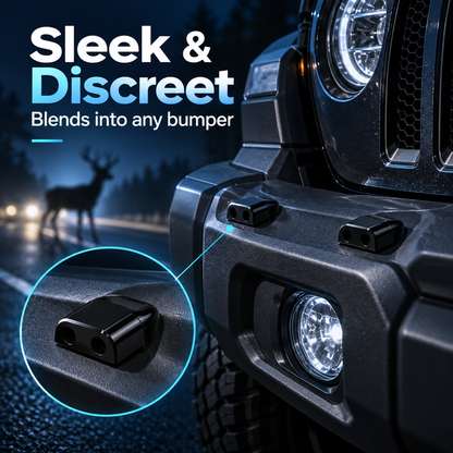 🦌 Wind-Powered Wildlife & Deer Warning Whistle for Cars