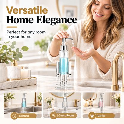 ✨ Luxury Nutcracker Liquid Soap & Lotion Dispenser 👑