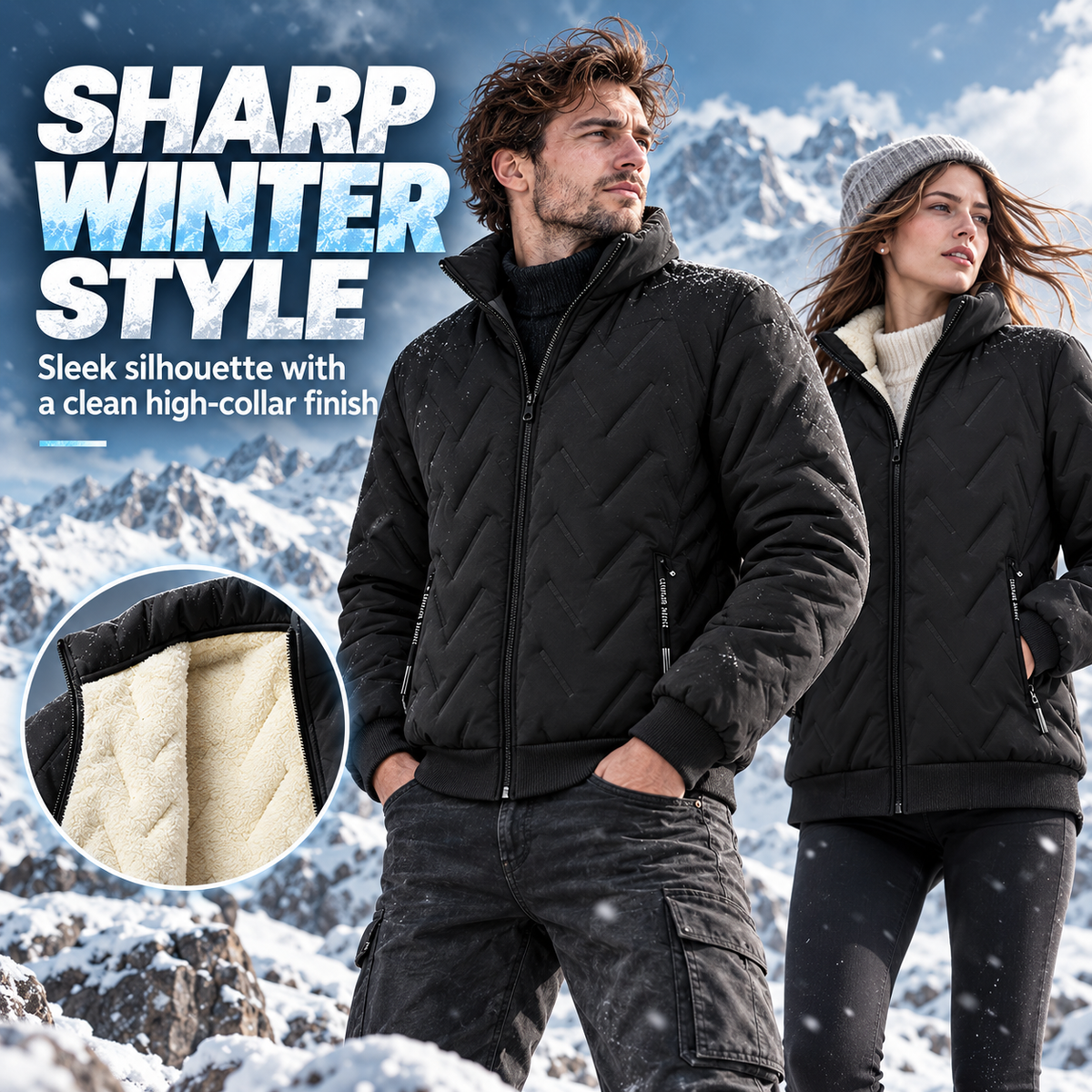 Winter Warm Fleece-Lined Thickened Jacket - Unisex 🧥