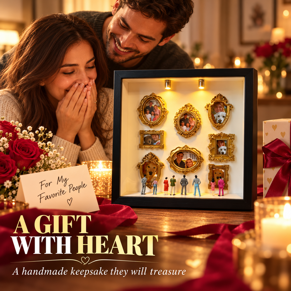 DIY Mini Museum Shadow Box Kit 🏛️