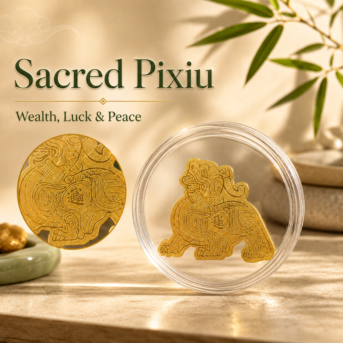 🐉 Ancient Pixiu Amulet: Symbol of Infinite Luck & Flow