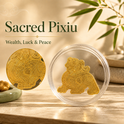 🐉 Ancient Pixiu Amulet: Symbol of Infinite Luck & Flow