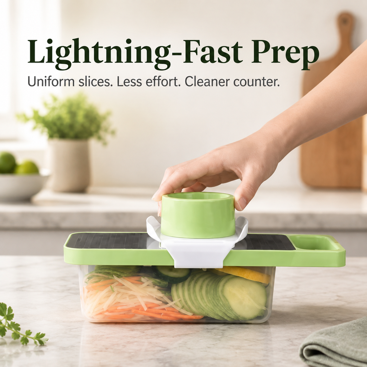 Magic Multi-Blade Kitchen Slicer & Grater Set 🥕