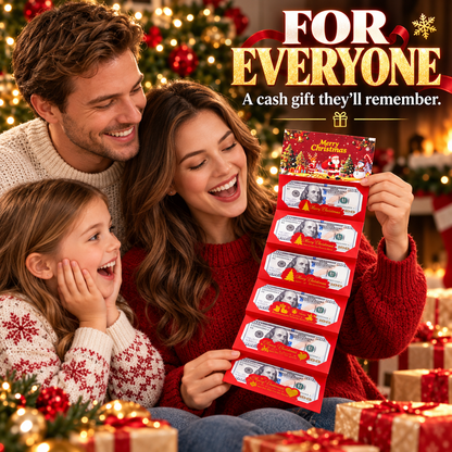 Holiday Surprise Money Pull Box for Christmas Cash Gifting 💵