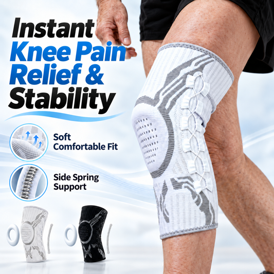 🛡️ 🦿 Professional Dual-Spring Compression Knee Brace | Pain-Free Mobility