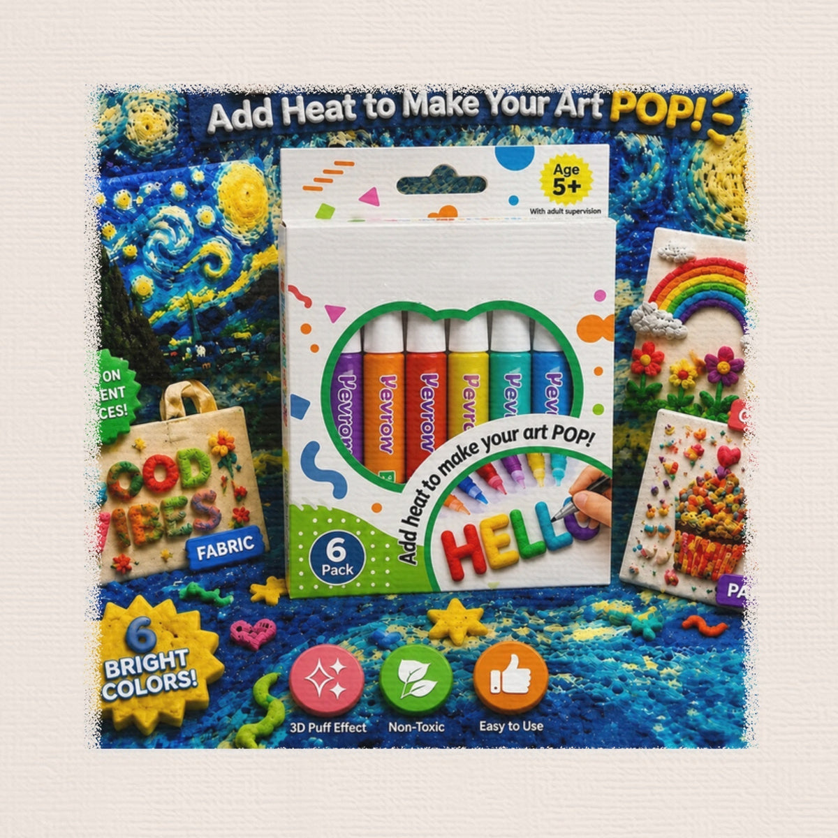 🎨 MagicRelief 3D Sculpting Art Pen Set