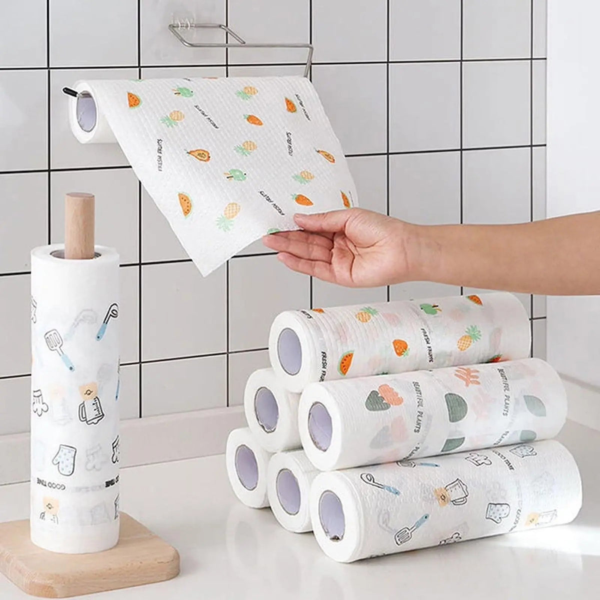 Reusable Kitchen Cleaning Towels | Washable & Lint-Free