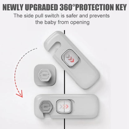 5-Pack Refrigerator Locks for Kids | Baby Safety