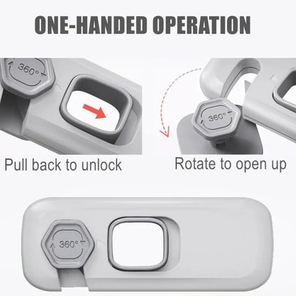 5-Pack Refrigerator Locks for Kids | Baby Safety