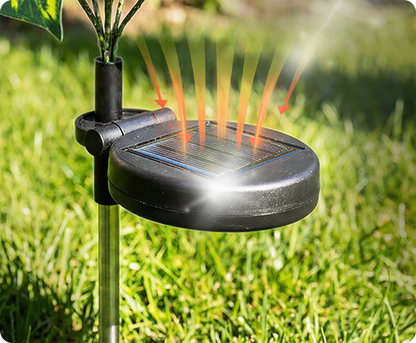 Solar Powered Butterfly Garden Stake Lights