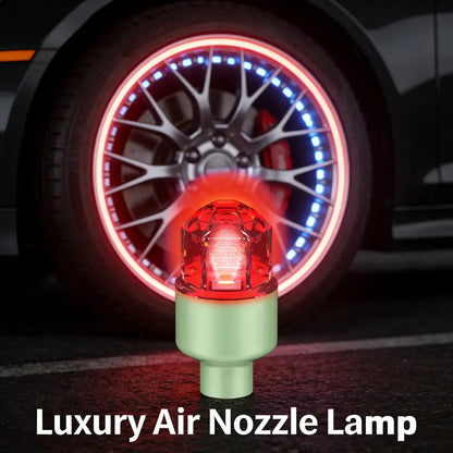 🏎️ Vibration-Sensitive LED Tire Valve Caps