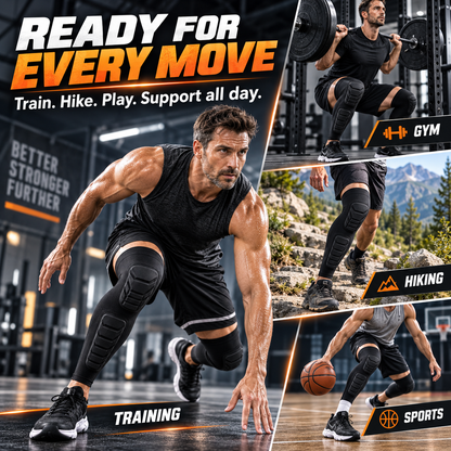 Pro Honeycomb Anti-Collision Full-Leg Compression Guard 🛡️
