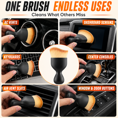 🚗 Ultimate Ultra-Soft Car Interior Dust Cleaning Brush