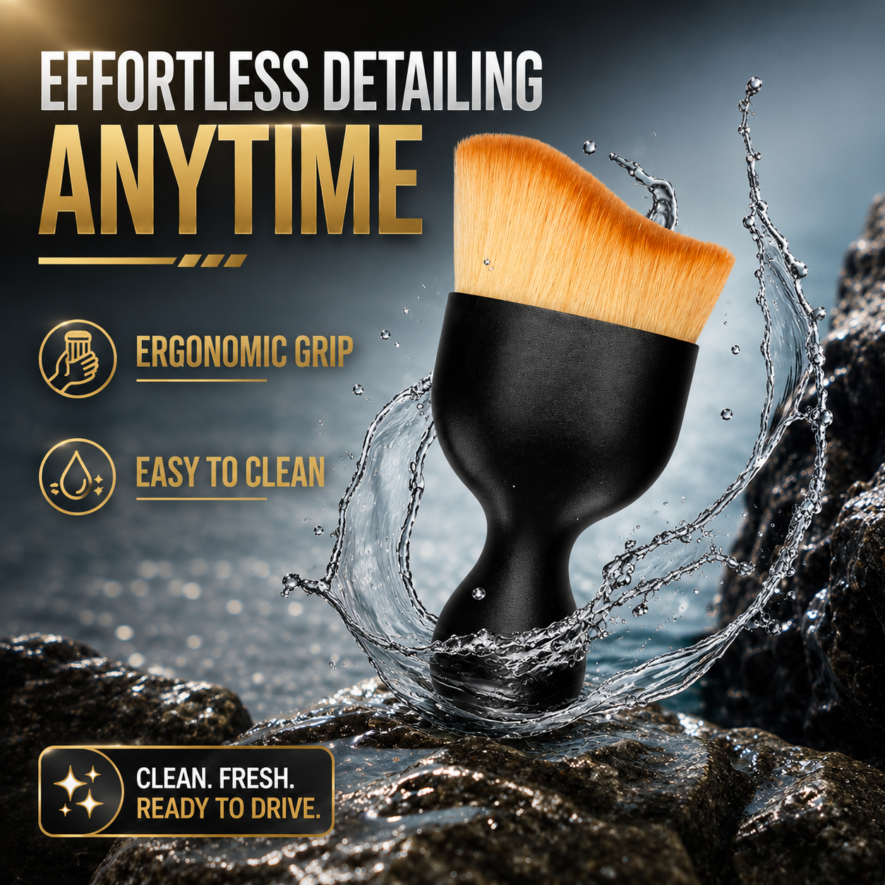 🚗 Ultimate Ultra-Soft Car Interior Dust Cleaning Brush