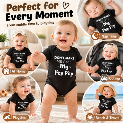 "I Have The Best Grandpa" Cute Infant Baby Romper ❤️🍼