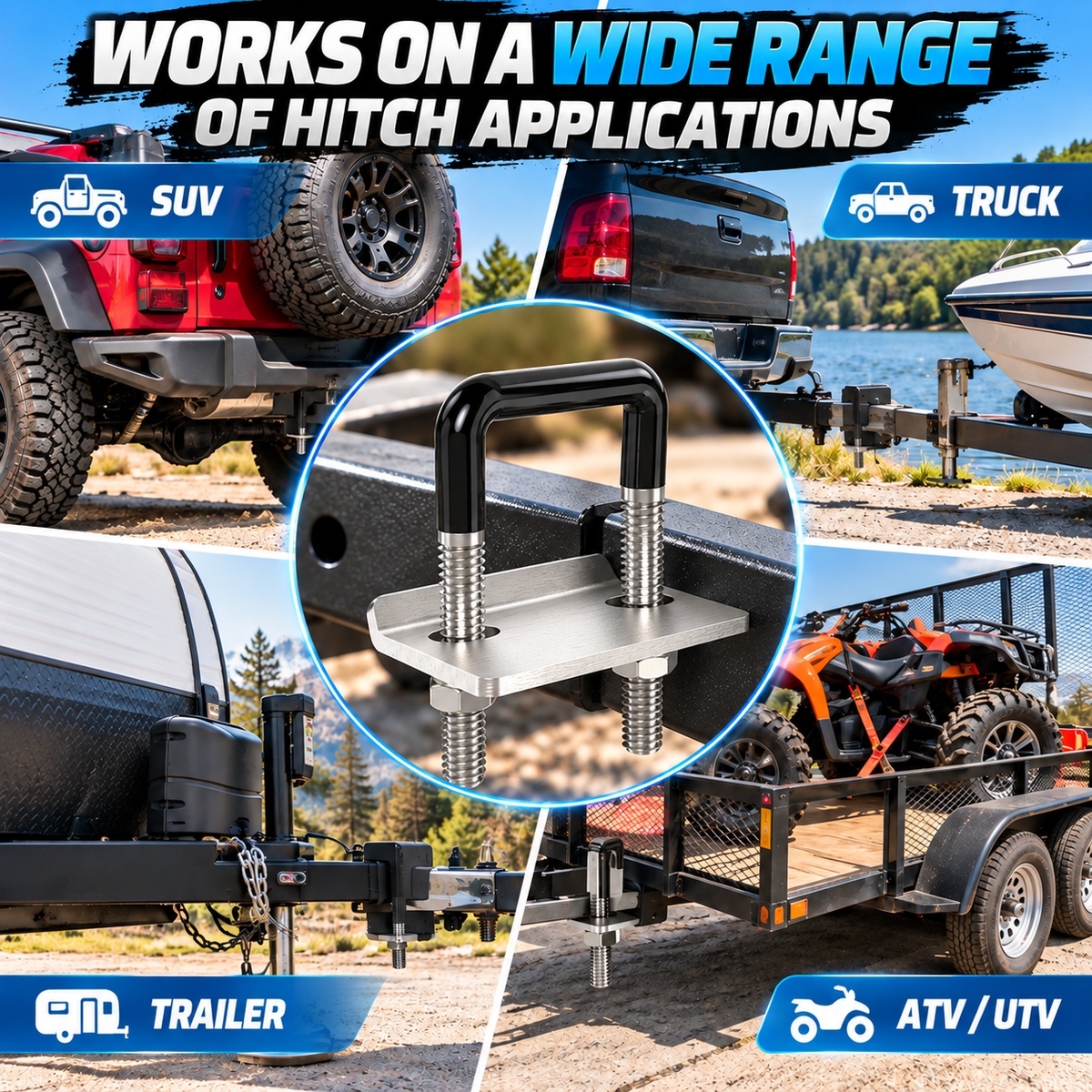Ultimate Trailer Hitch Tightener & Anti-Rattle Stabilizer 🛡️