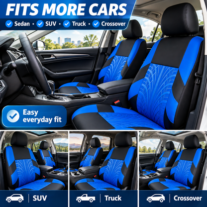All-Season Breathable Elastic Car Seat Cover Set 🚗✨