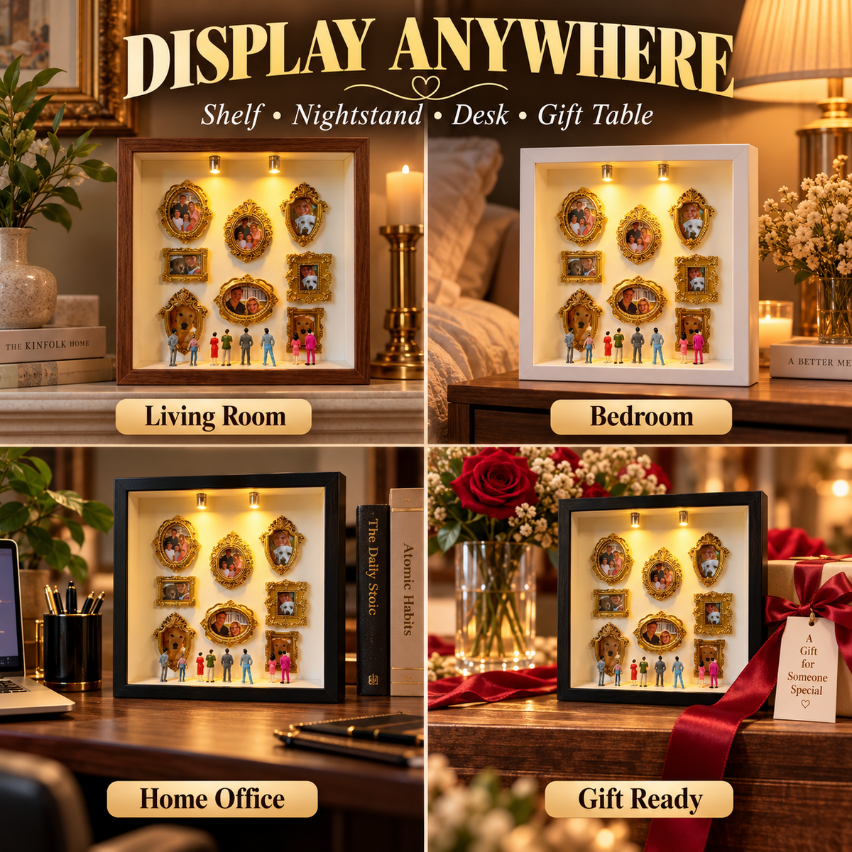DIY Mini Museum Shadow Box Kit 🏛️