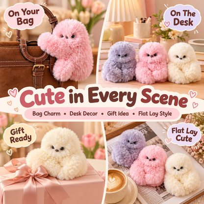 Interactive Bobblehead Owl Plush & Bag Charm 🦉✨
