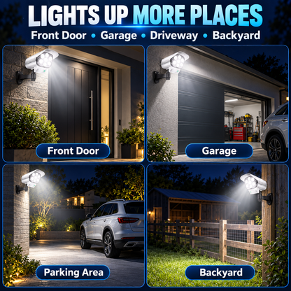 Wireless Solar Simulated Camera Security Light 📹