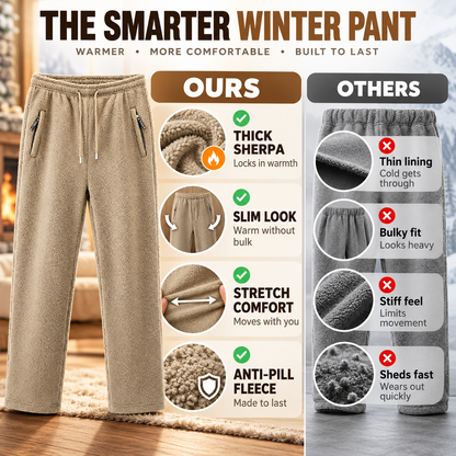 ❄️ Extreme Cold-Weather Thermal Sherpa Fleece Unisex Pants