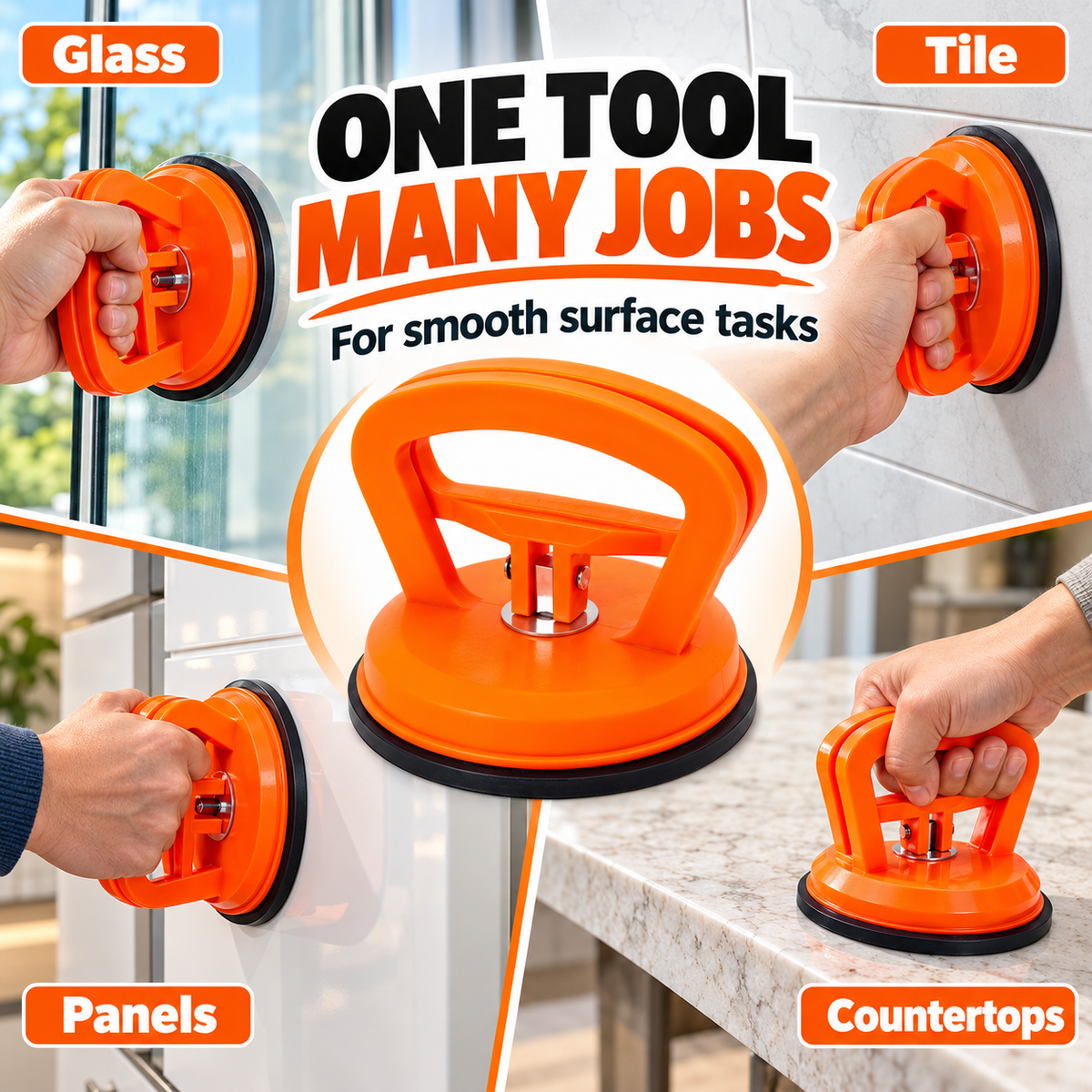 🛠️ Heavy-Duty Suction Cup Puller – Firm Grip for Easy Pulling & Quick Removal ✨